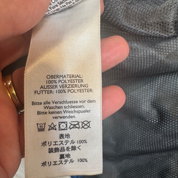 Eddie Bauer Jacket Mens Size Large Blue Windbreaker Hooded Hiking Waterproof - Picture 4 of 11